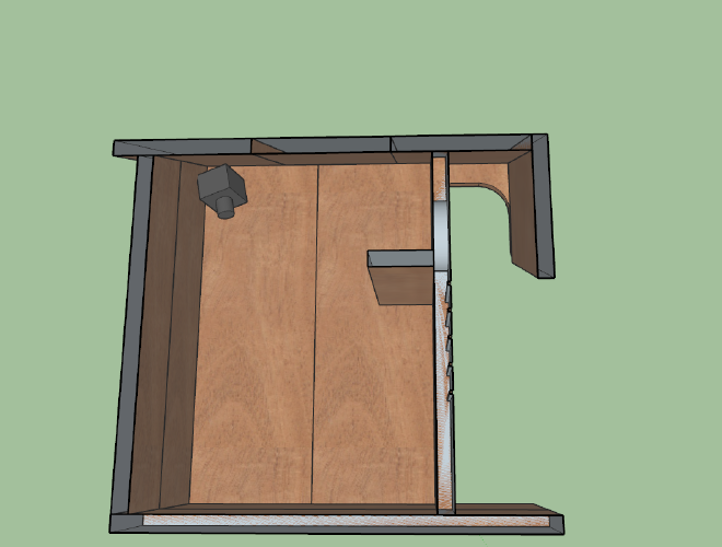 Squirrel Box Drawing